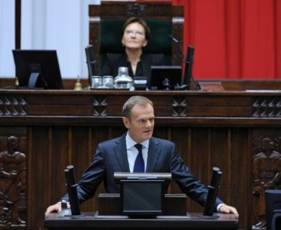 Expose premiera Tuska 2011 - zmiany w podatkach i składkach 2012 / 2013 (Fot. Grzegorz Rogiński/KPRM)